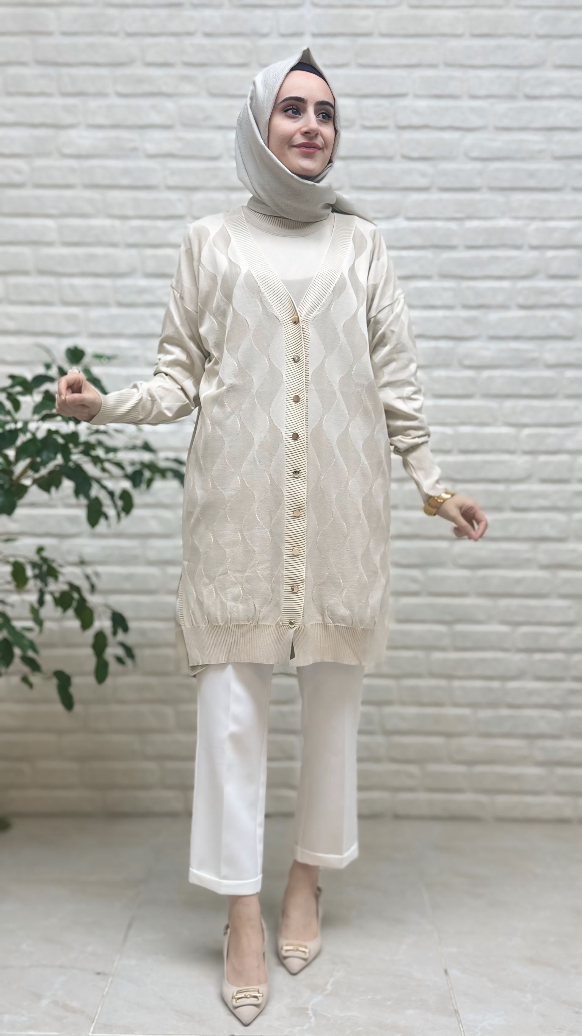 Novalüks Soğuk İp Hırka 3239