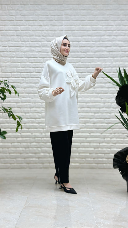 Simay Moda Fermuarlı Oysho Pantolon 3840