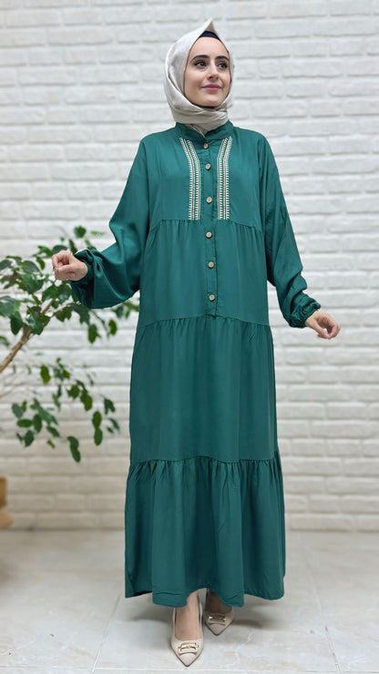 Beranisa Nakışlı Elbise 3995