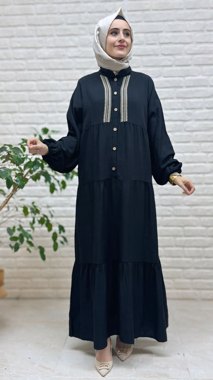 Beranisa Nakışlı Elbise 3995