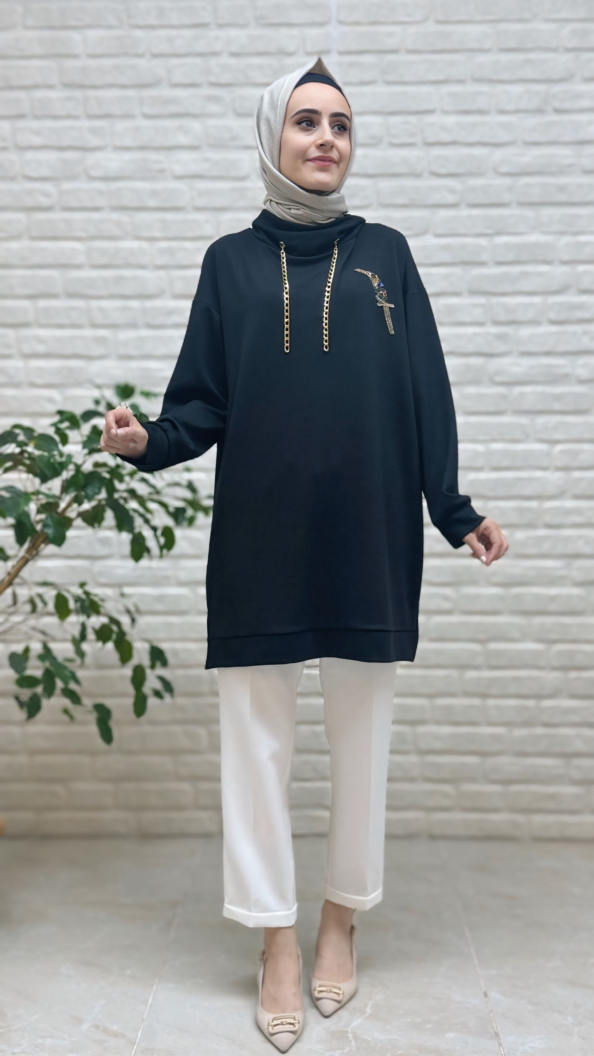 Beranisa Kuşlu Tunik 3952