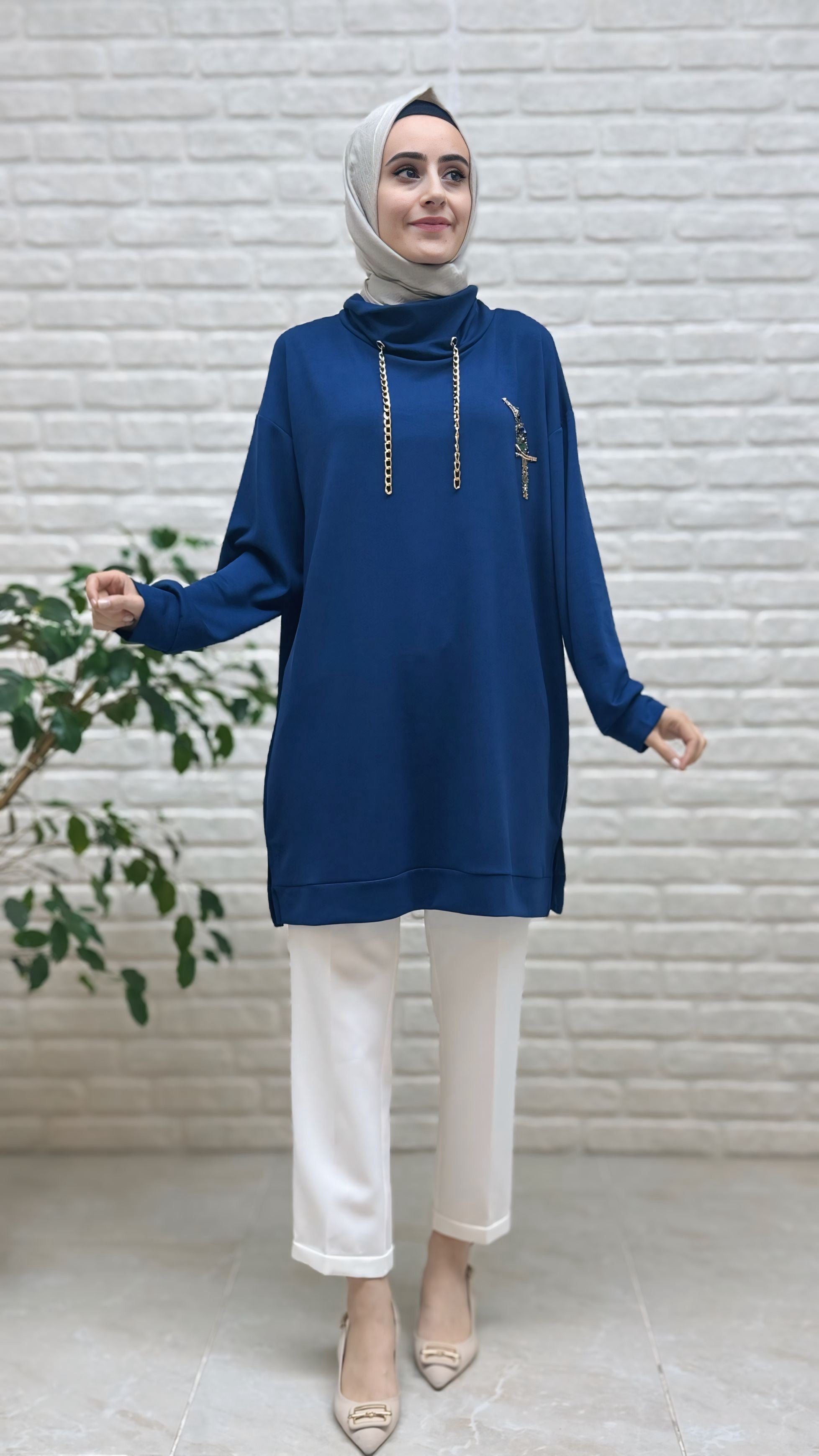 Beranisa Kuşlu Tunik 3952
