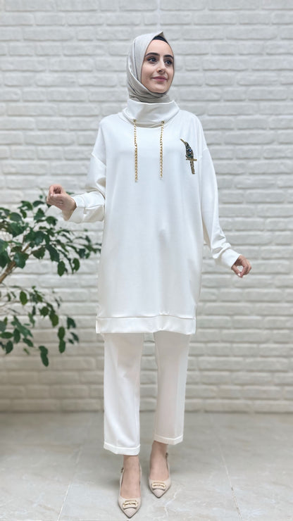 Beranisa Kuşlu Tunik 3952