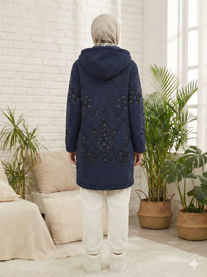 Beranisa Arkası Taş İşlemeli Kuzu Kap 3979