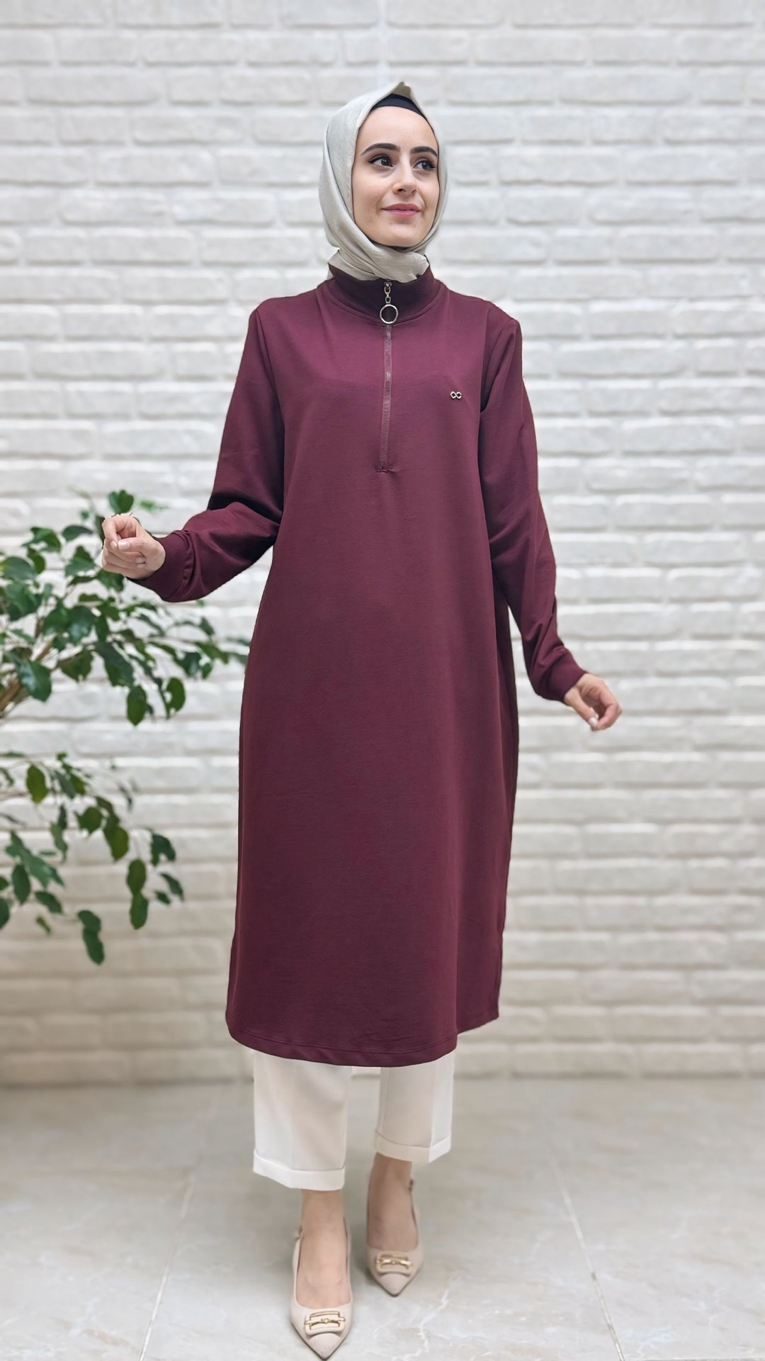 Kado Fermuarlı Tunik 257322