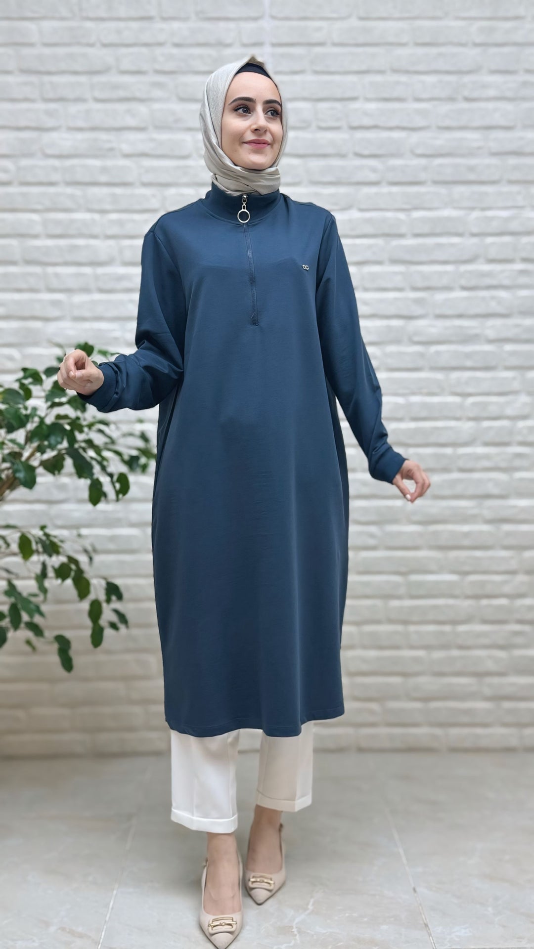 Kado Fermuarlı Tunik 257322