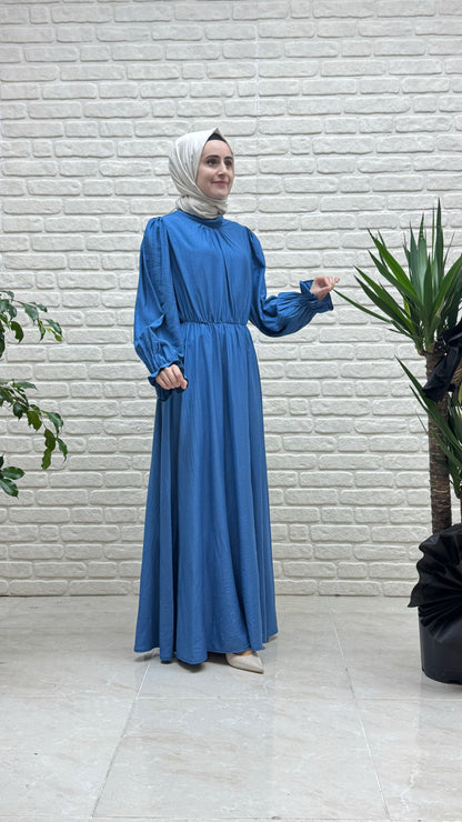 Kado Kolu Lastikli Elbise 251302