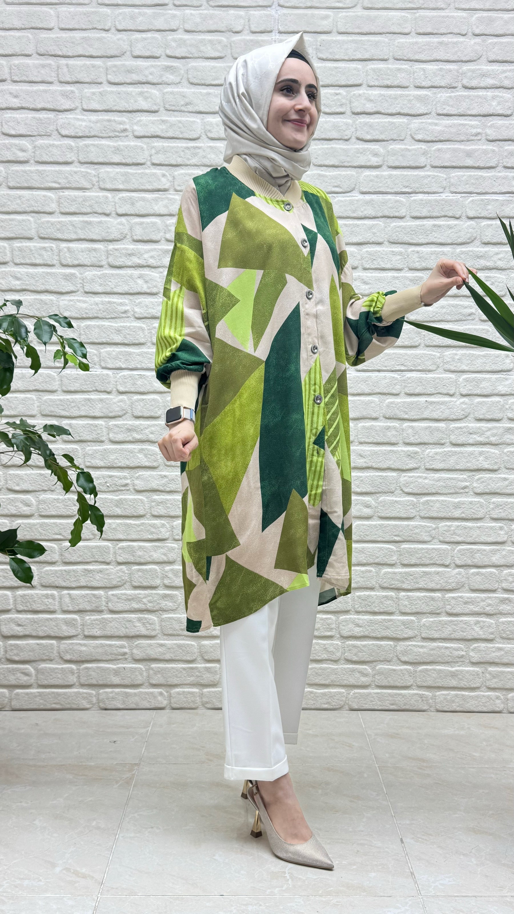 Beranisa %100 Pamuklu  Viskon Tunik 3872