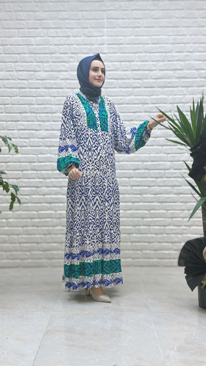 Beranisa Viskon Elbise 3857