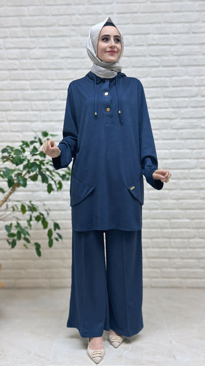 Ayşe Akay Nilda Pantolonlu Takım 7003