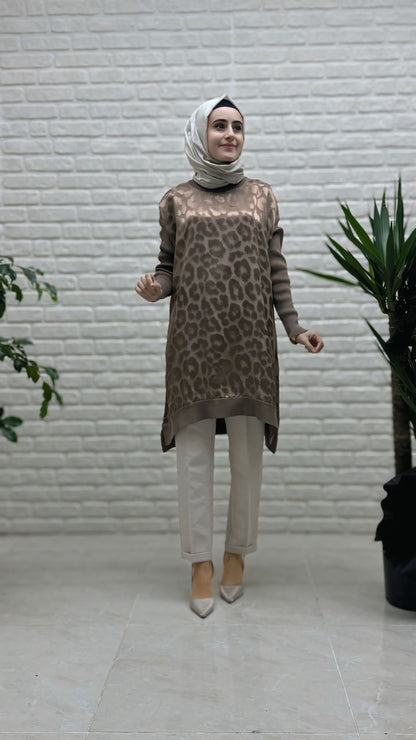 Beranisa Jakarlı Tunik 5002