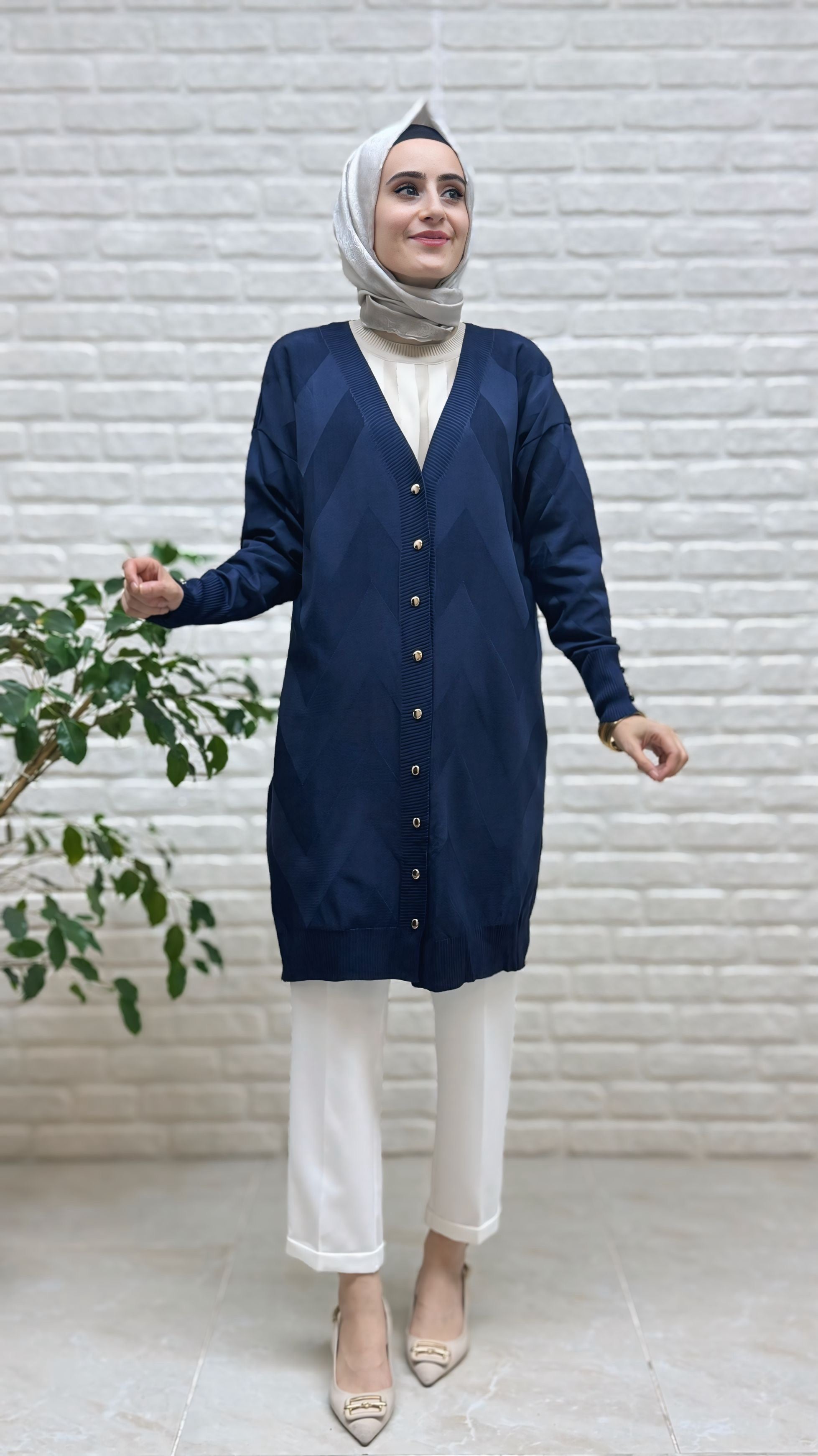 Beranisa Soğuk İp Hırka 3193