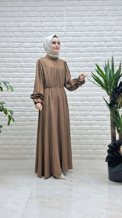 Kado Kolu Lastikli Elbise 251302