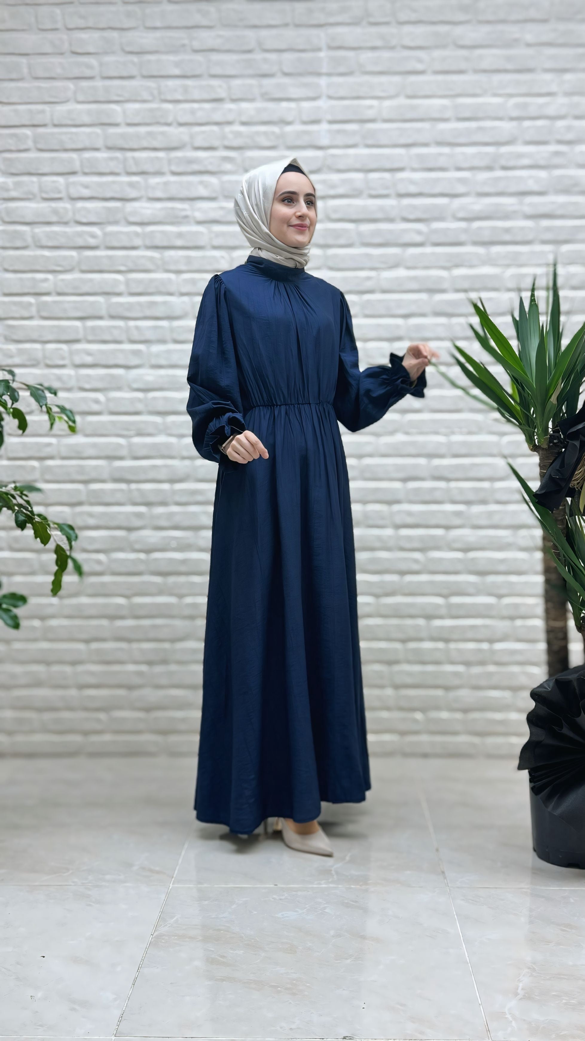 Kado Kolu Lastikli Elbise 251302