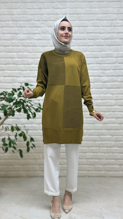 Tuğra Soğuk İp Tunik 0030