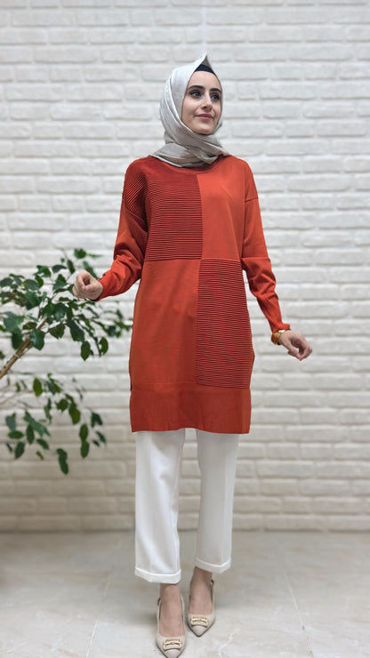 Tuğra Soğuk İp Tunik 0030