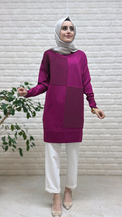 Tuğra Soğuk İp Tunik 0030