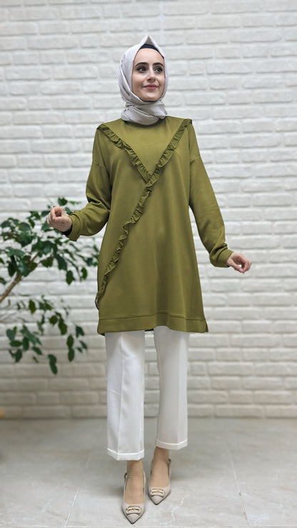 Kado Fırfırlı Tunik 257408