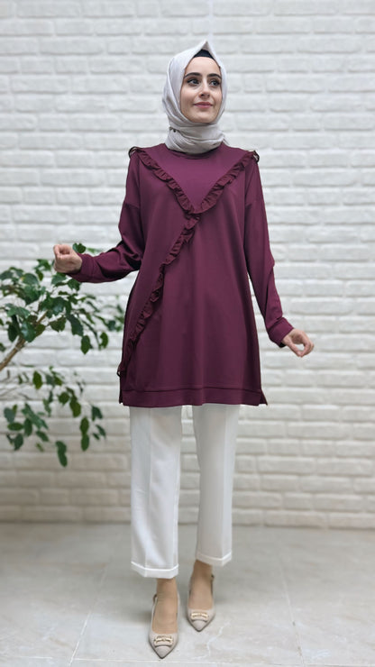 Kado Fırfırlı Tunik 257408