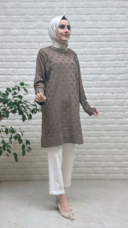 Tuğra Soğuk İp Tunik 0039