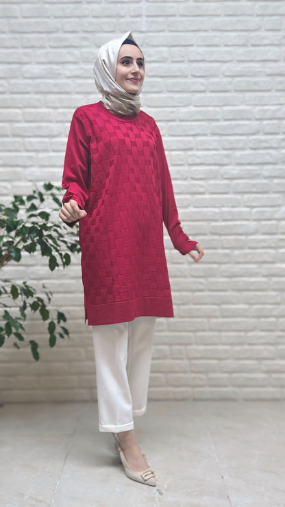 Tuğra Soğuk İp Tunik 0039