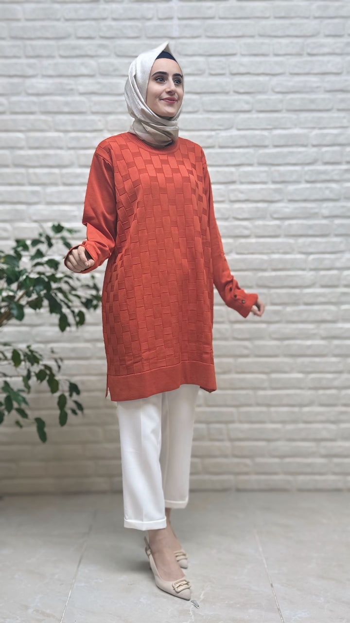 Tuğra Soğuk İp Tunik 0030