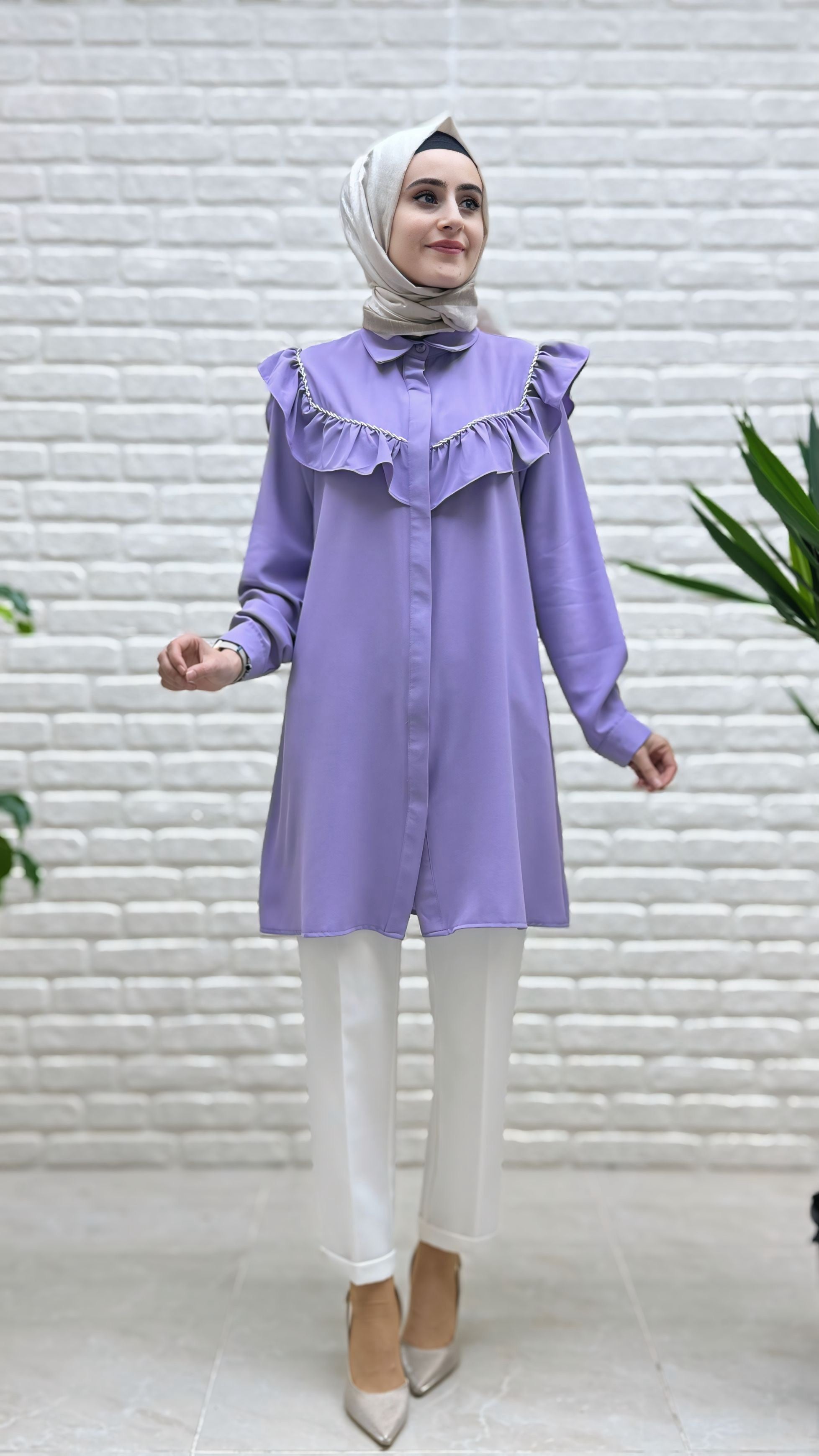 Eylül Fırfırlı Tunik 1230