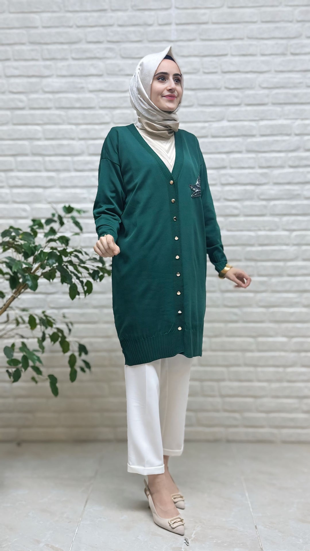 Beranisa Soğuk İP Hırka 7307