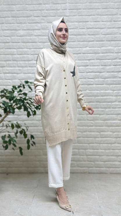 Beranisa Soğuk İP Hırka 3207