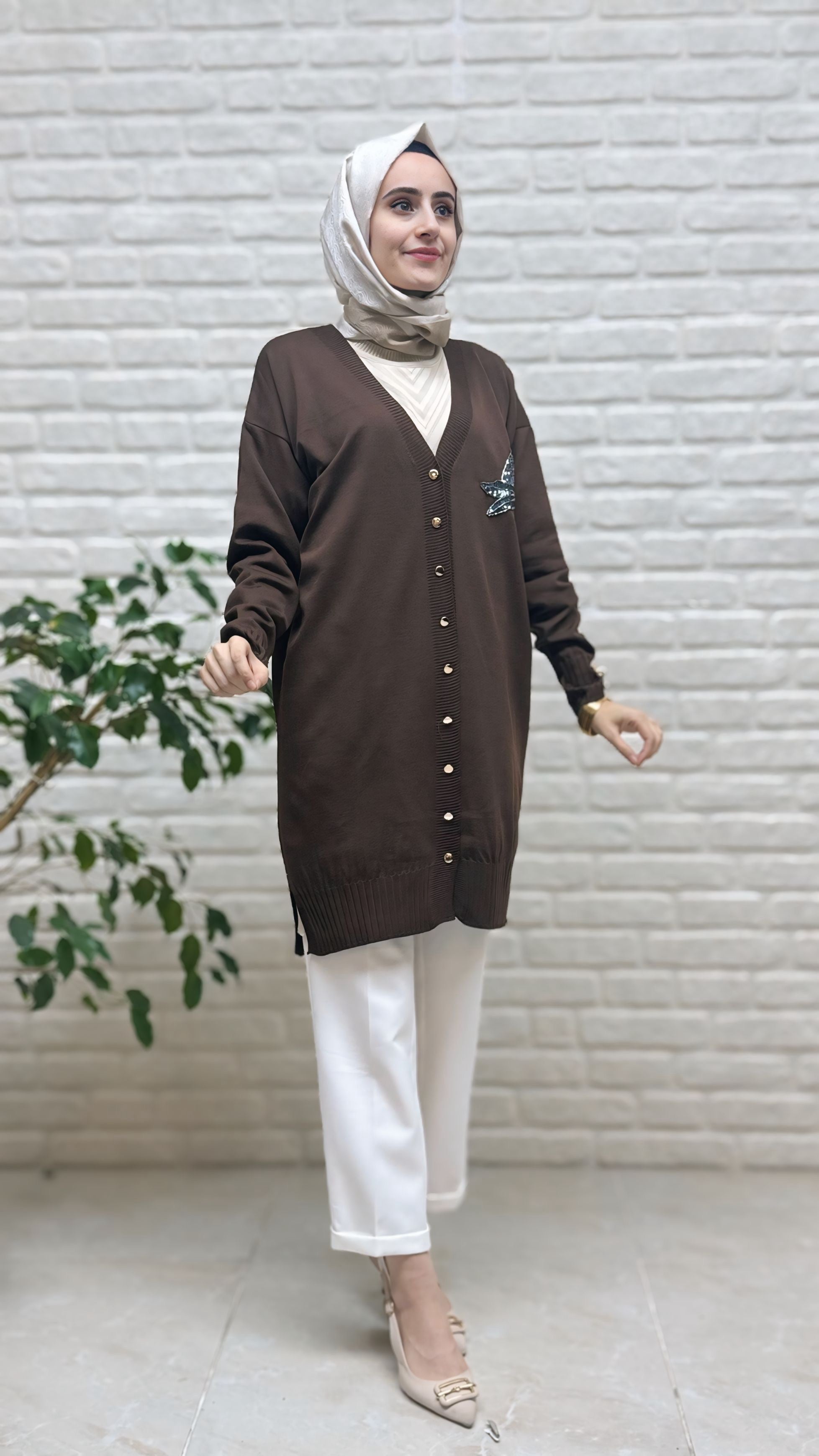 Beranisa Soğuk İP Hırka 3207