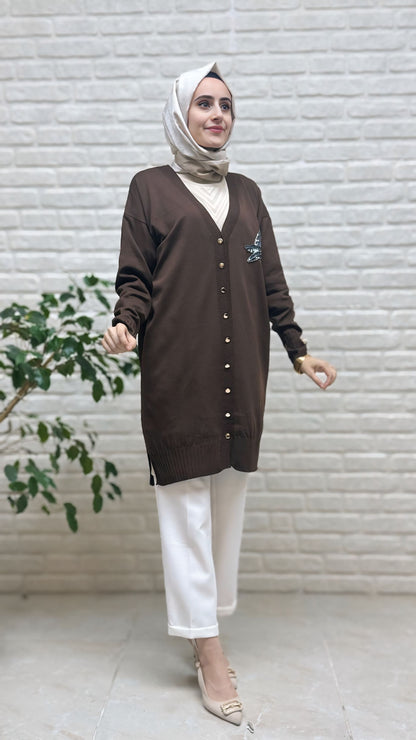 Beranisa Soğuk İP Hırka 3207