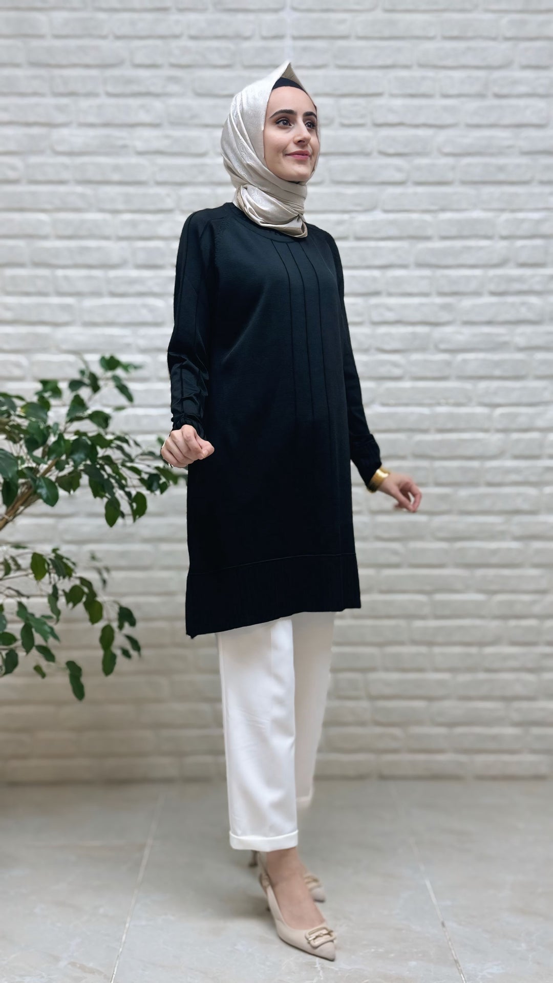 Beranisa Soğuk İp Tunik 3189