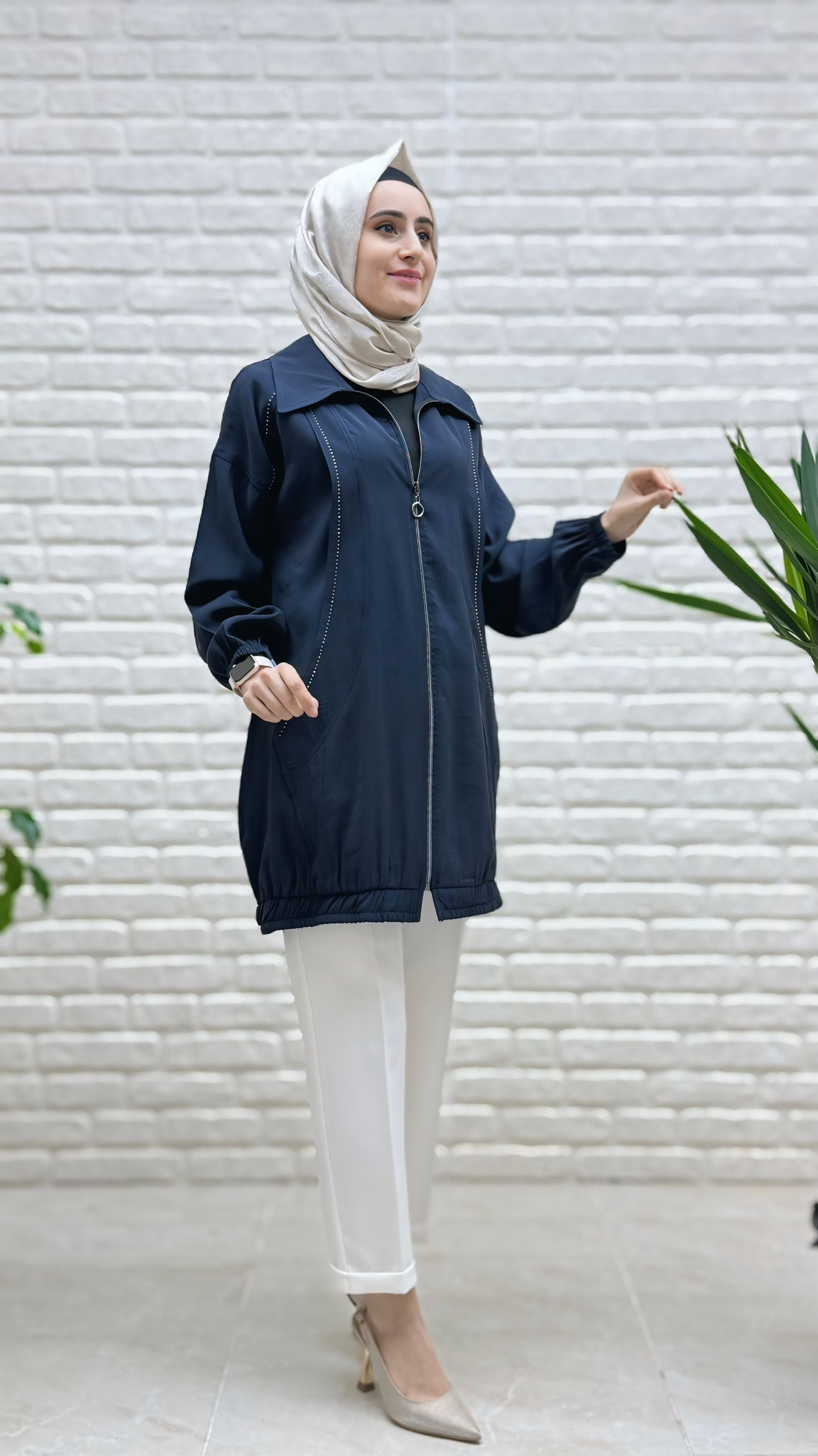 Kado Taşlı Kısa Kap 251702