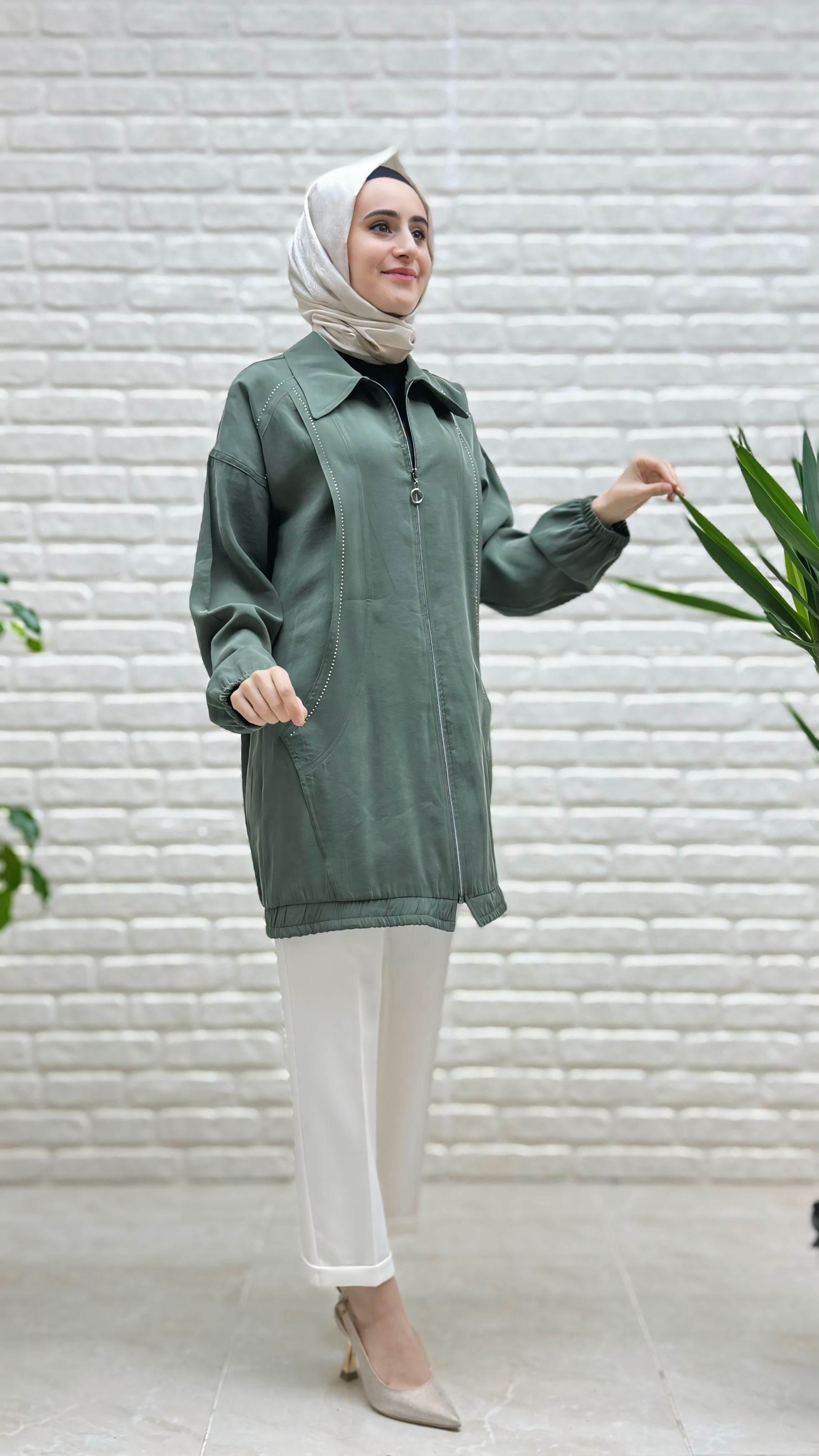 Kado Taşlı Kısa Kap 251702