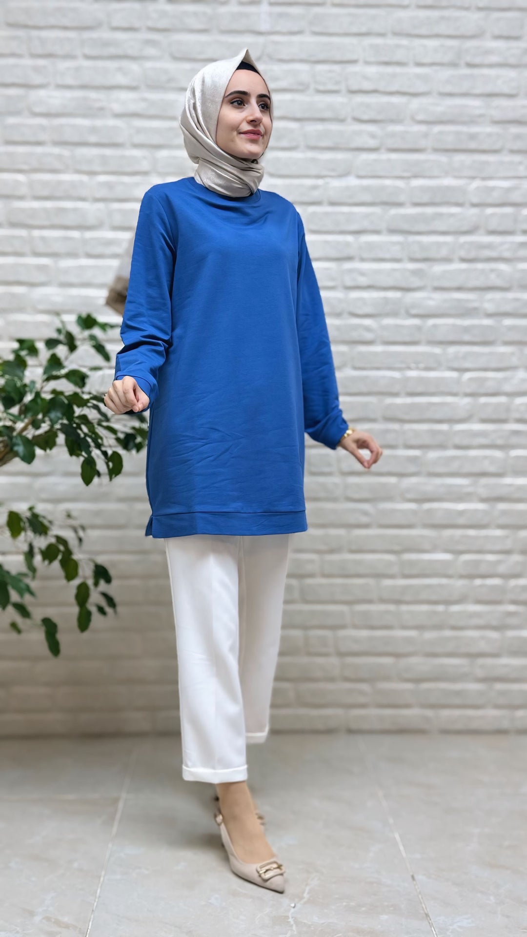 Kado Klasik Kısa Tunik 7191