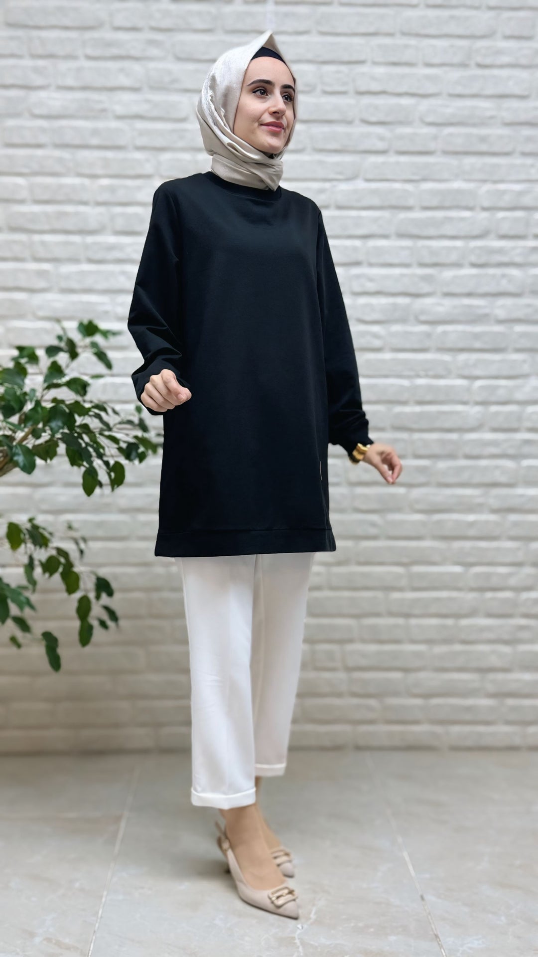 Kado Klasik Kısa Tunik 7191