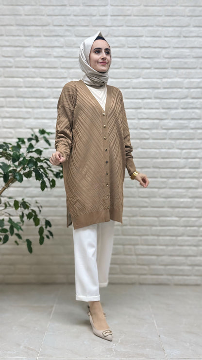 Beranisa Soğuk İp Hırka 3198