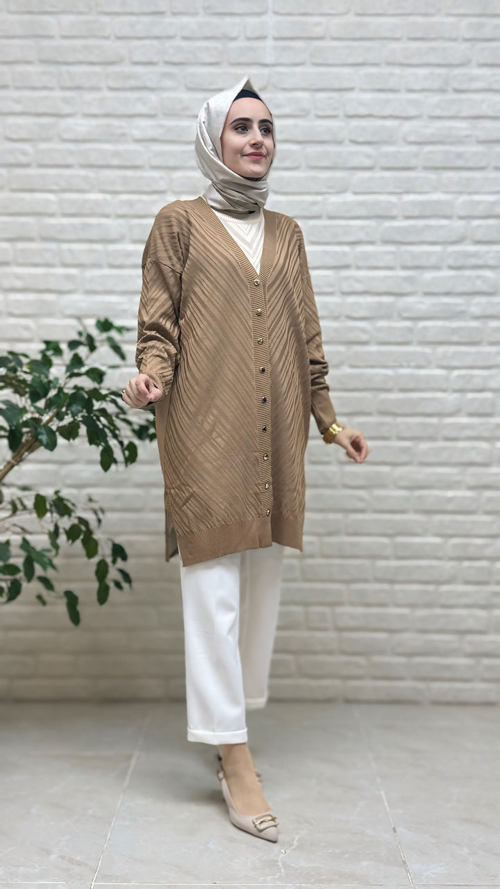 Beranisa Soğuk İp Hırka 3198