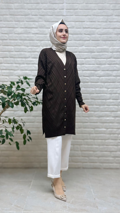 Beranisa Soğuk İp Hırka 3198