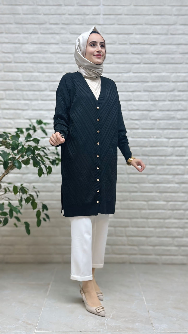 Beranisa Soğuk İp Hırka 3198