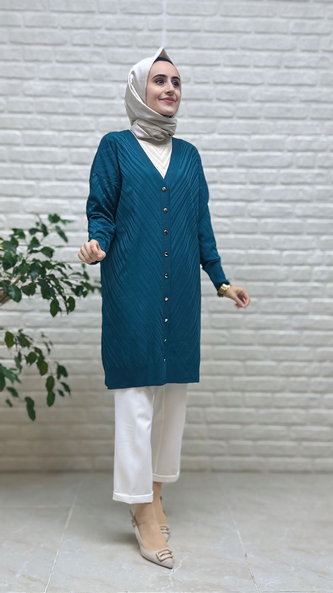 Beranisa Soğuk İp Hırka 3198