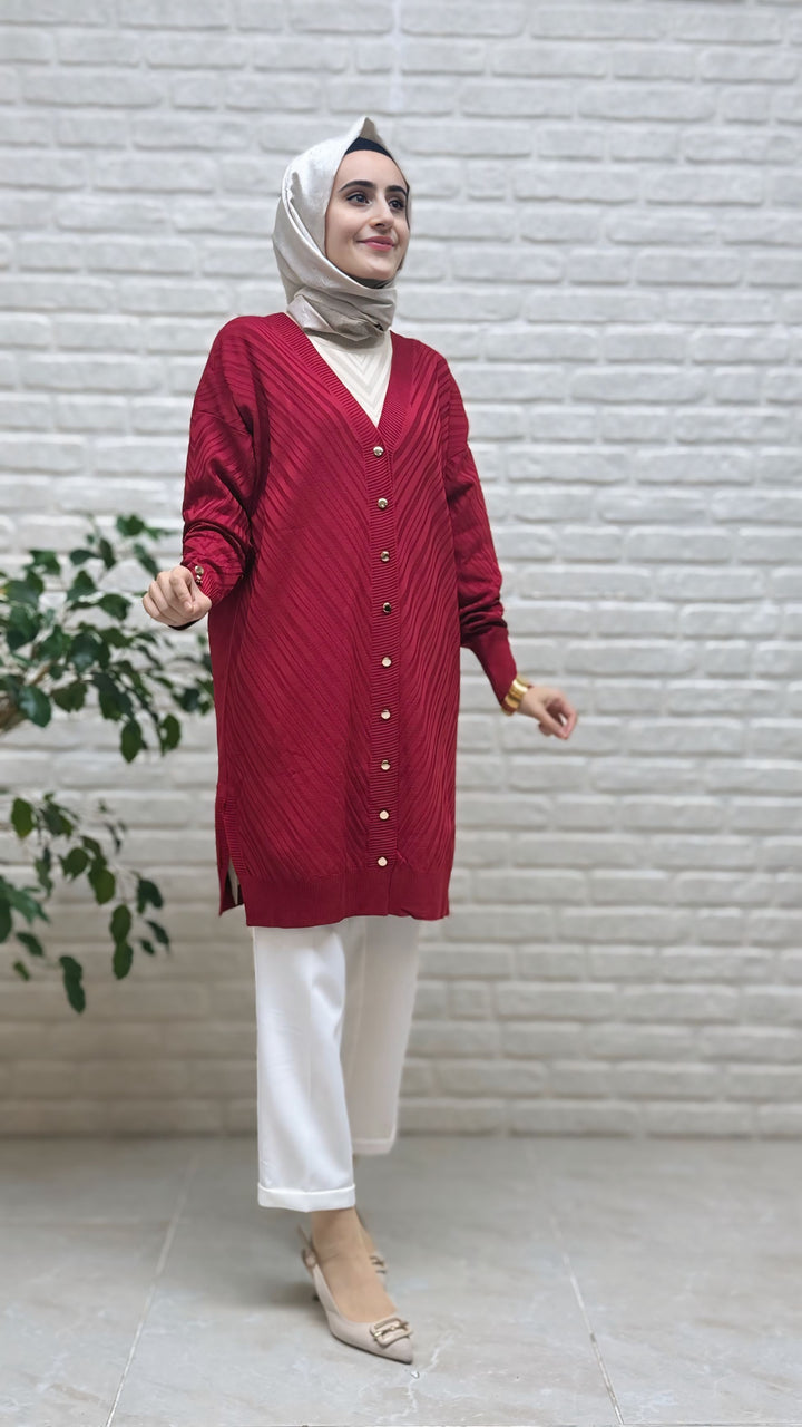 Beranisa Soğuk İp Hırka 3198