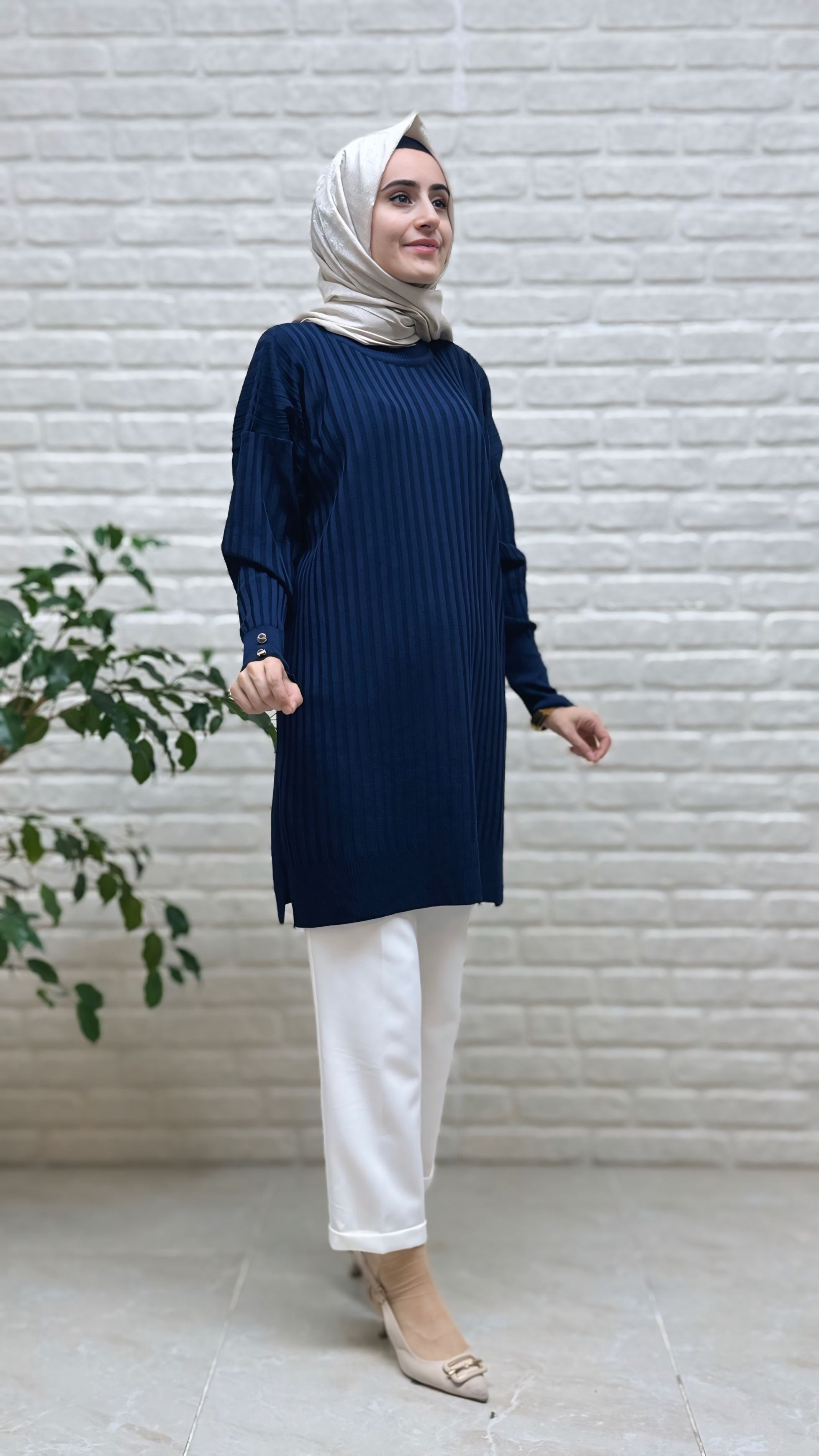 Beranisa Soğuk İp Tunik 3170