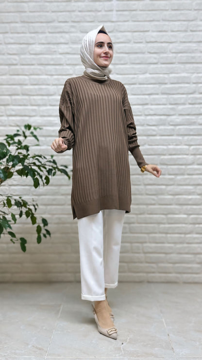 Beranisa Soğuk İp Tunik 3170