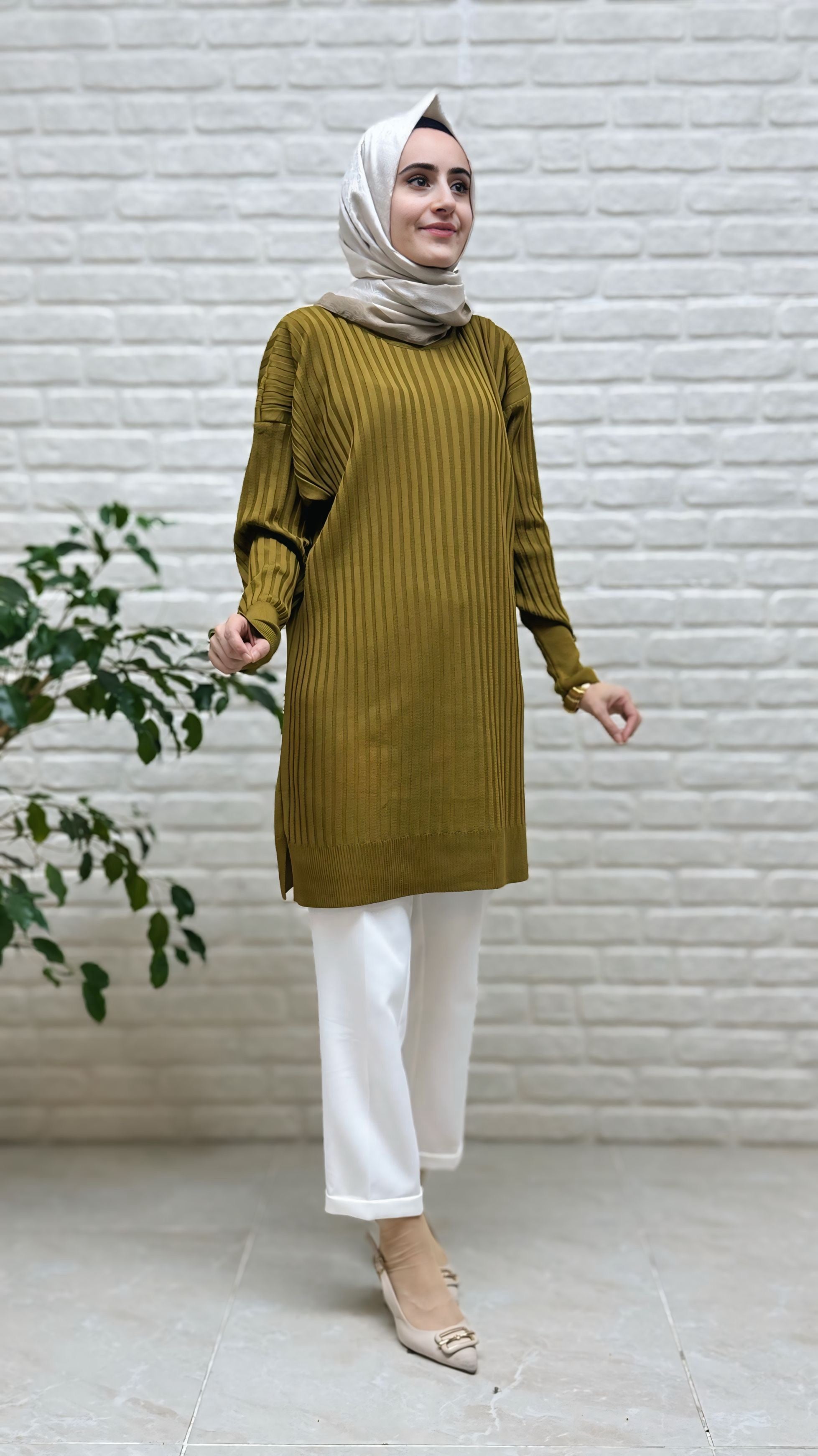 Beranisa Soğuk İp Tunik 3170