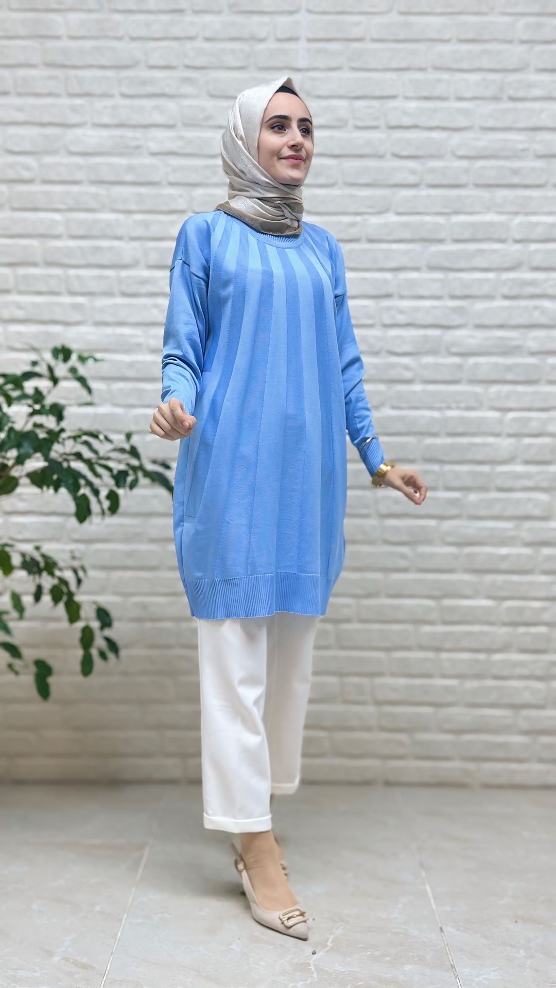 Beranisa Soğuk İp Tunik 3190