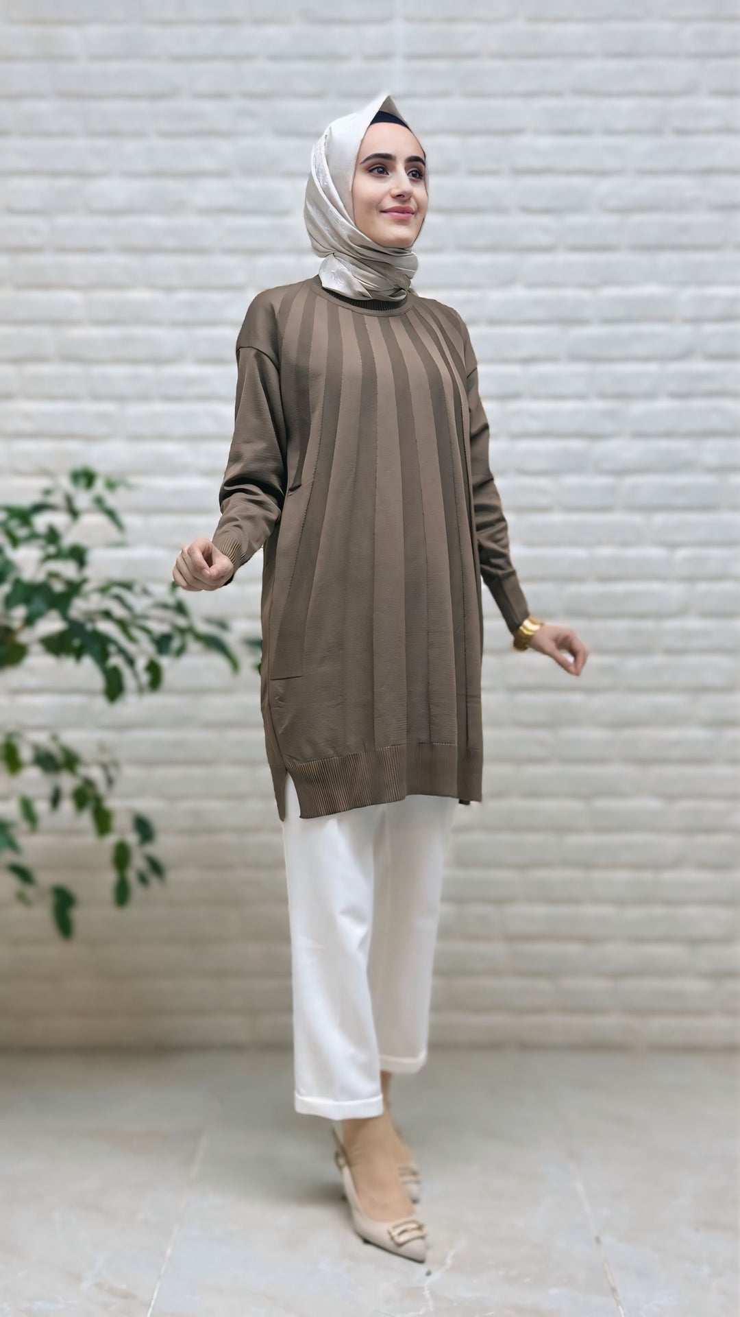 Beranisa Soğuk İp Tunik 3190