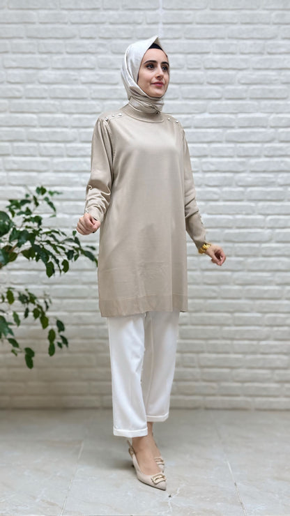 Beranisa Soğuk İP Tunik 34048