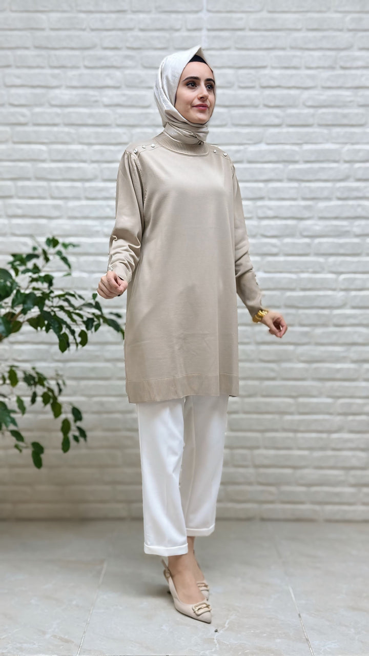 Beranisa Soğuk İP Tunik 34048