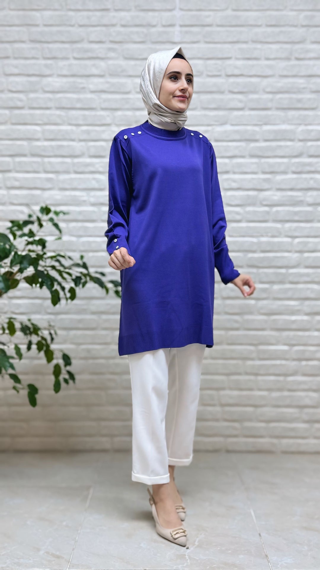 Beranisa Soğuk İP Tunik 34048